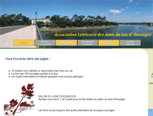 Tablet Screenshot of lesamisdulac.fr